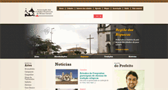 Desktop Screenshot of cidadeshistoricasdeminas.com.br